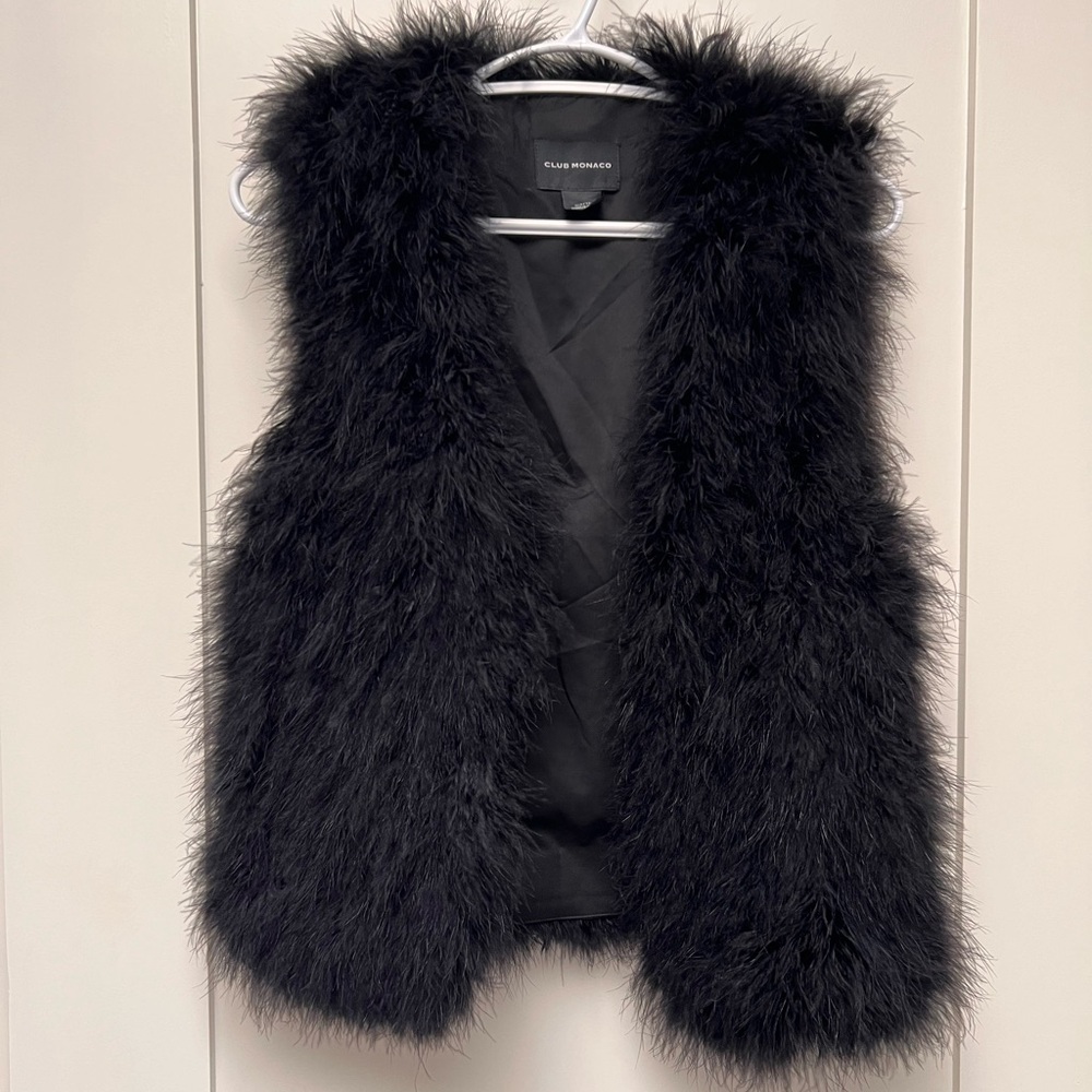 Club Monaco Feather Vest